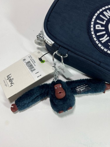 Astuccio piccolo per matite/accessori cosmetici Kipling 50 pens nuovo con etichette - True Blue CLG - Foto 4 di 5