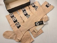 9 pairs Durham Durable Hosiery Lady Lennox Antique Stockings with tags  box bot