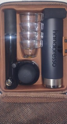 Handpresso Pump Set Manual Espresso Machine -USED-Missing pieces