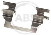 A.B.S. 1778Q ZubehöRsatz, Scheibenbremsbelag Vorne FüR Opel