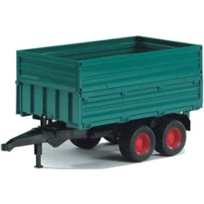 Bruder #02010 Tandem Axle Tipping Trailer with Removable Top - New Factory Seal
