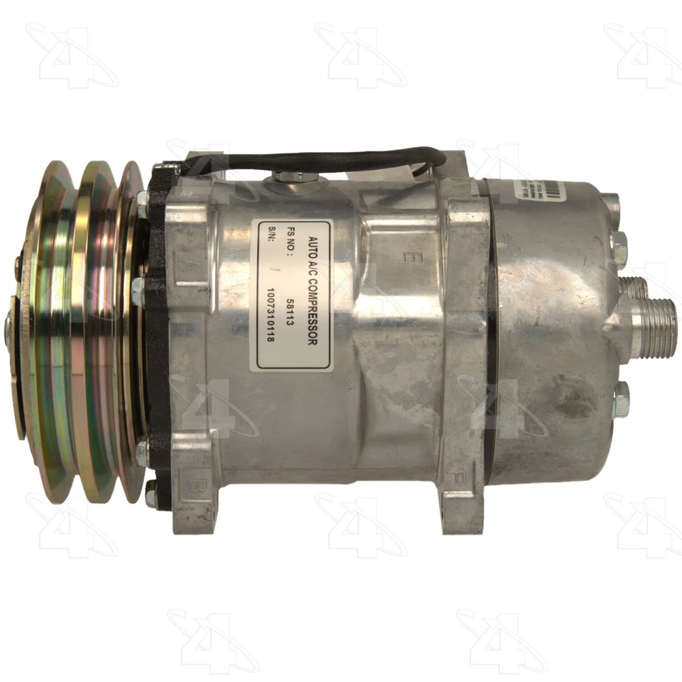 Compresor de aire acondicionado para Volkswagen Scirocco 1985-1988 4 estaciones 831MZ37 Foto 3 de 4