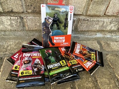 Fortnite Omega Battle Royale Collection PLUS HUGE BONUS PANINI CARD  PACK