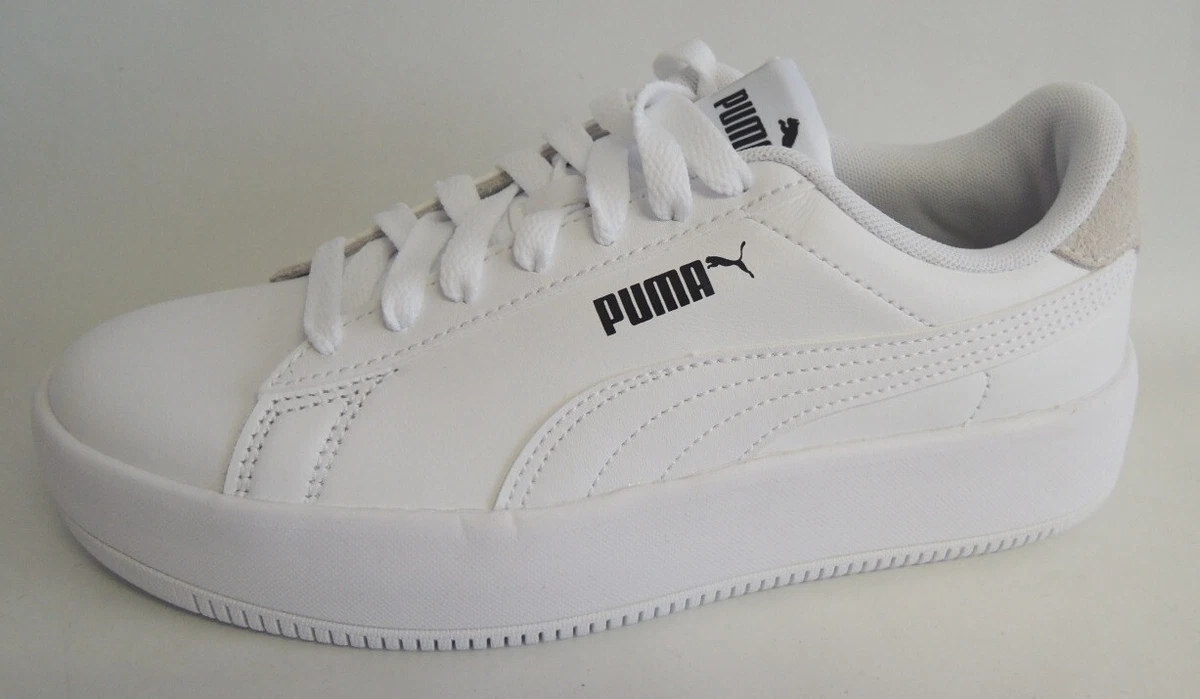 NEU Puma Lily Platform Leather W Größe 36 Damen Sneaker Schuhe 
