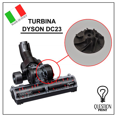 TURBINA PER SPAZZOLA TURBO DYSON DC23 VENTOLA TURBINA ASPIRAZIONE SPAZZOLA  | eBay