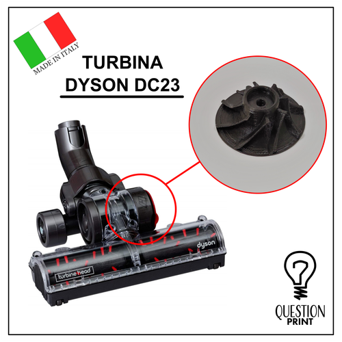 TURBINA PER SPAZZOLA TURBO DYSON DC23 VENTOLA TURBINA ASPIRAZIONE SPAZZOLA  | eBay