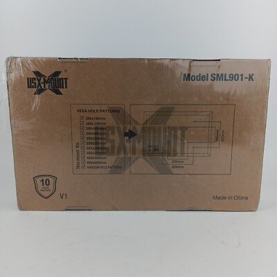 USX Mount Full Motion Swivel Television Wall Mount Model SML901-k