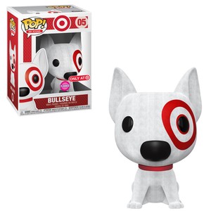 Funko POP! 5 Bullseye (Target Dog) Flocked (Target Exclusive) | eBay