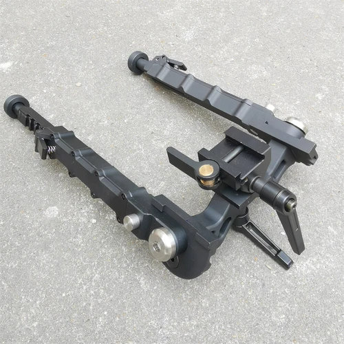 Rifle Bipod 360Degrees Swivel 7.5-9'' Adjustable Height Folding Design Picatinny - Picture 9 of 25