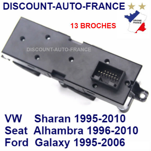 11-17 VOLKSWAGEN VW Touareg Conducteur Avant Gauche Interrupteur De