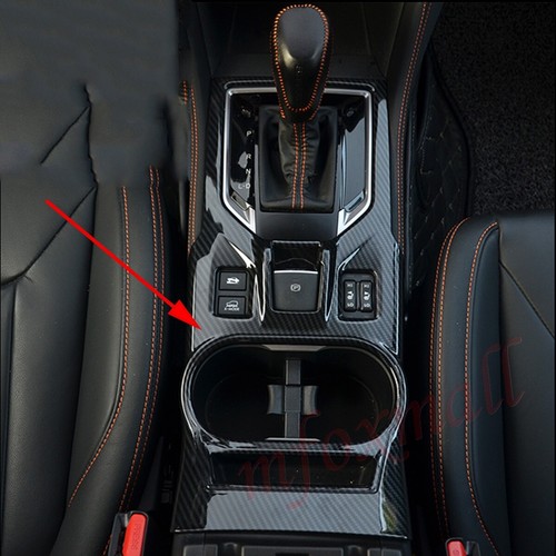 For Subaru Crosstrek XV 2018-2023 Gear Console Shift Panel Cover Trim Parts - Picture 3 of 8