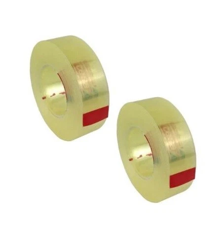 2 x tesa 57371 Klebefilm Klebeband tesafilm® transparent 33mx15mm