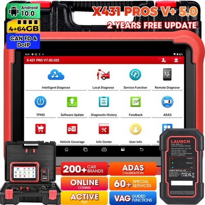 2026 LAUNCH X431 PROS V+ 5.0 PRO3S+ V5.0 KFZ OBD2 Diagnosegerät Key Programmer