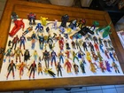 Big Mixed Lot of Auction Figures Spiderman Star Wars Etc. Some Vintage