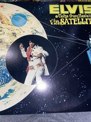 Elvis Aloha From Hawaii Via Satellite Double LP Vinyl Gatefold RCA VPSX-6089
