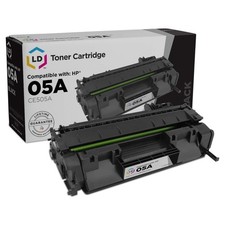 LD Compatible Replacement 05A CE505A Black Fits for HP Laserjet P2055d P2055dn