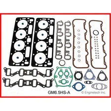 Enginetech Engine Cylinder Head Gasket Set GM6.5HS-A;