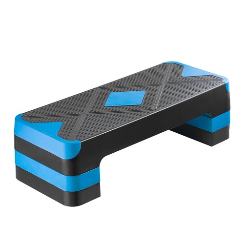 Aerobic Exercise Step Platform Height Adjustable Workout Fitness Stepper 4 Riser - 第 7/17 張圖片