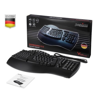 11525 Perixx PERIBOARD-512 Classic Tastatur USB ~D~
