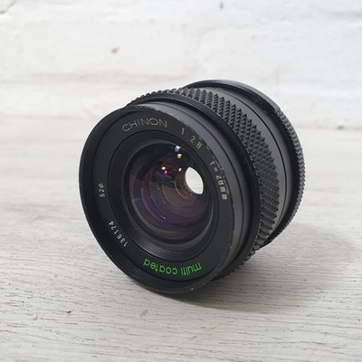 CHINON Multi Coated Objektiv 28 mm f/2,8 PK-Bajonett 136174   B26