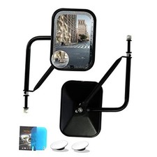 Doors Off Mirrors Compatible with Jeep Wrangler JK JL Unlimited,Anti-shake