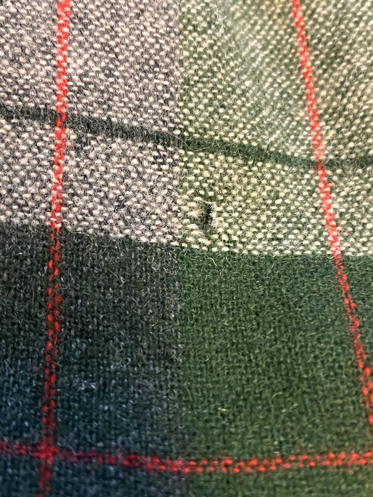 Vtg 60s Pendleton medium 3 Button Blazer Green Pl… - image 7