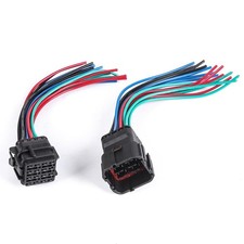 16 Pin Way Waterproof Electrical Connector Plug Male and Female Replacement