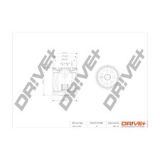 ORIGINAL® Dr!ve+ Ölfilter für Mazda 3 MX-5 III 5 6 Kombi 6 Station Wagon 6