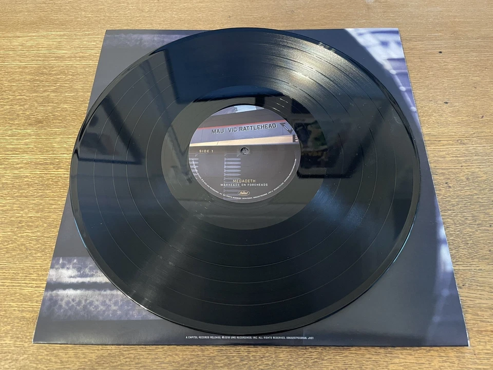 Megadeth Warheads on Foreheads Vinyl Box Set x 4 NEW Opened NM/NM 2018 - Image 3 of 4