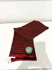 NWT Warner Bros Studio Tour Hollywood Christmas Scarf Red Green Striped WB Logo — photo 6