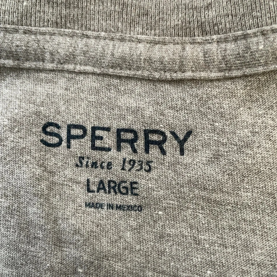 Sperry, T-shirt, Größe: L, Grau, Baumwolle/Polyester, Print, Damen #M3a - Bild 3 von 4