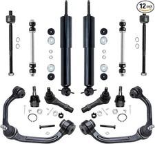 Detroit Axle - Front End 12pc Suspension Kit For Ford Ranger Mazda B2300 B2500 Detroit Axle - Front End 12pc Suspension Kit For Ford Ranger Mazda B2300 B2500