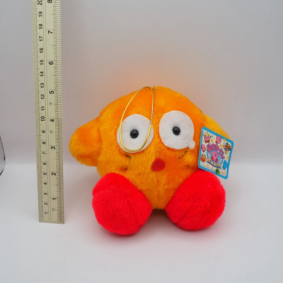 D0507C Kirby Dream Land Crash Orange Crying Takara 1993 Peluche 5" Muñeca Juguete Japón Foto 2 de 4
