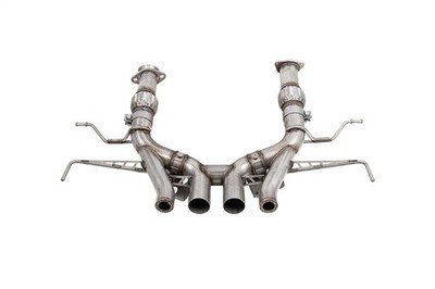 Corsa 23-25 Corvette C8 Z06 3'' Valved Exhaust Muffler Delete Track System