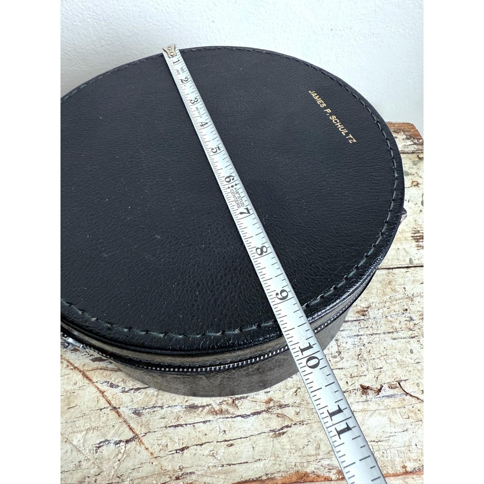 Antique Monogrammed Hat Box Schultz Shriners Vint… - image 8