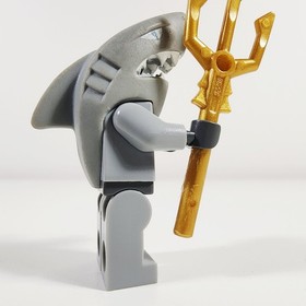 Lego Atlantis Shark Warrior Minifigure 8078 8060 8057 atl004