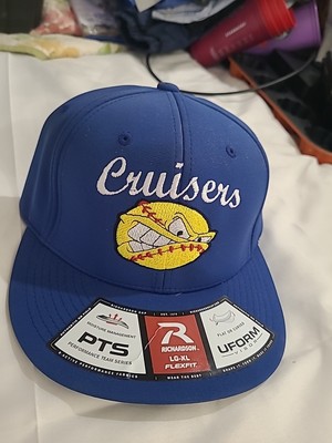 Richardson FlexFit Pulse PTS 20 Lg-XL Blue Cruisers Cap
