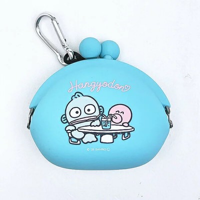 【Sanrio】Hangyodon Coin Purse Gamaguchi Kiss Lock Pouch NEW POCHI from JAPAN