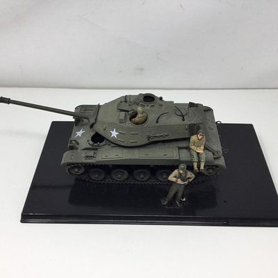 #ad 21st Century Toys 1:32 US Army M 41 Walker Bulldog 253 Plastic Tank w 3 Figures $27.99