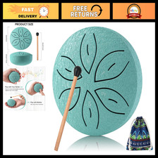 Outdoor Steel Tongue Rain Drum Chime - 3 Inch 6 Note Garden Instrument Music B