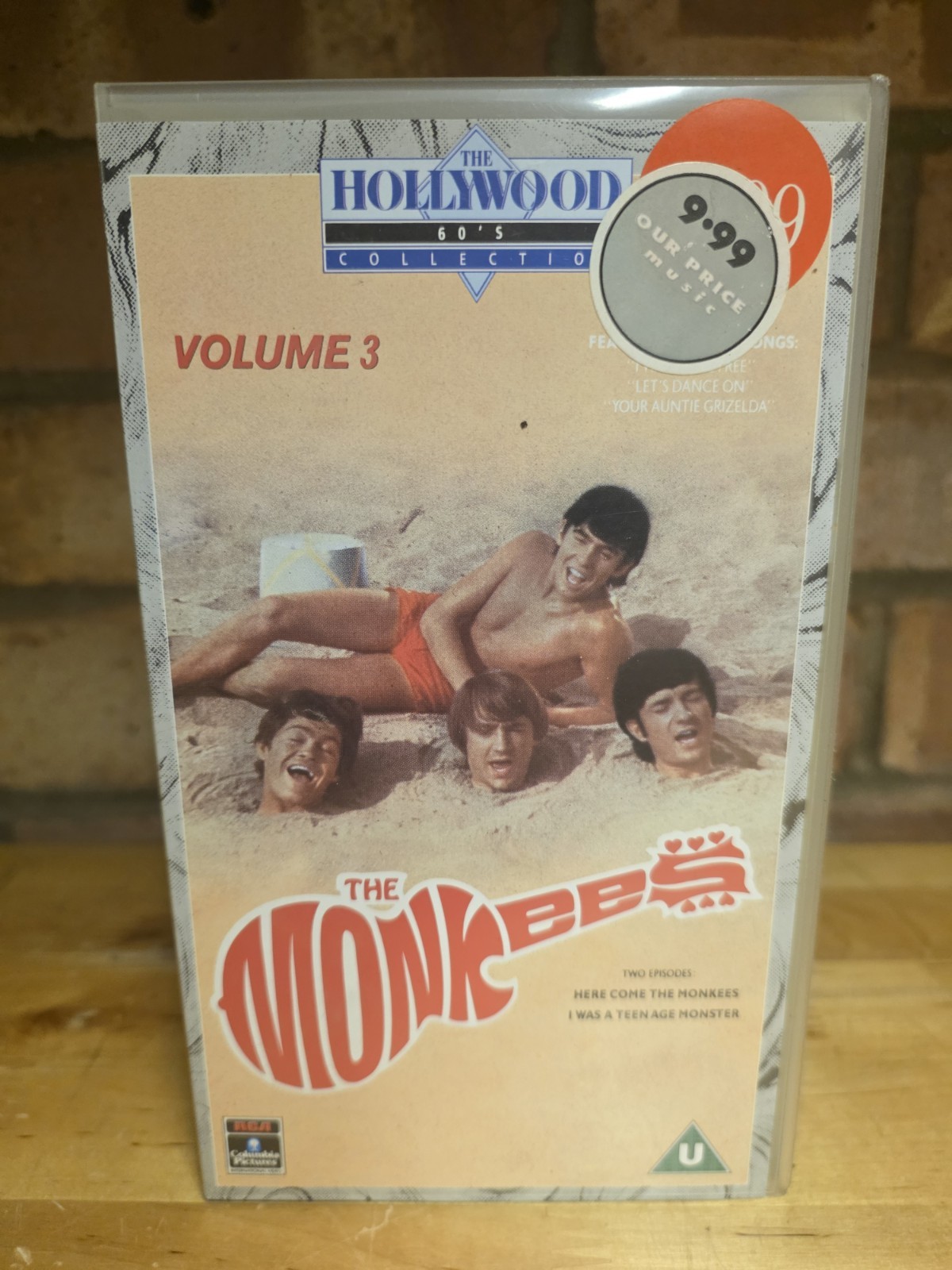 THE MONKEES - Volume 3 Television Series  VHS - Columbia Pictures - Sealed Tape
