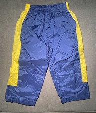 Nike 1970  s Jumpsuit Pants Vintage Toddler Navy Blue Yellow VINTAGE Kids