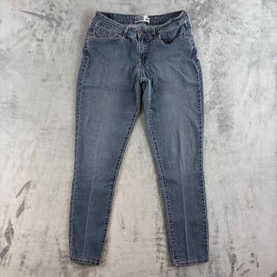 Levi's Signature Damen Skinny Jeans W30 L30 Blau Stretch Denim