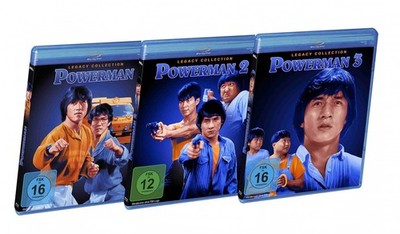 Powerman 1+2+3 (Jackie Chan) im Set # BLU-RAY-NEU