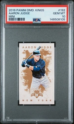 AARON JUDGE 2016 Panini Diamond Kings MINI #192 RARE - PSA 10