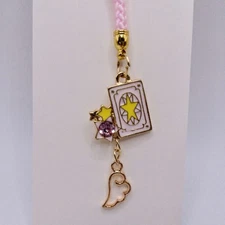 Cute Enamel Phone Charm Strap for AirPods Case, Keychain, Switch, Bag Zipper