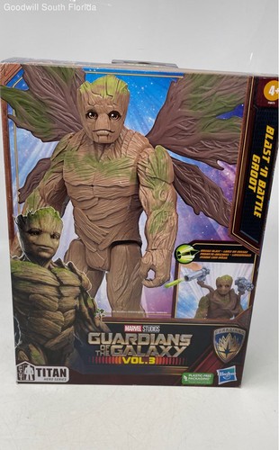 Hasbro Marvel Groot Interattivo: Balla, Cresce E Parla (34 Cm) - Giocattolo Supereroe Da I Am Groot - 3