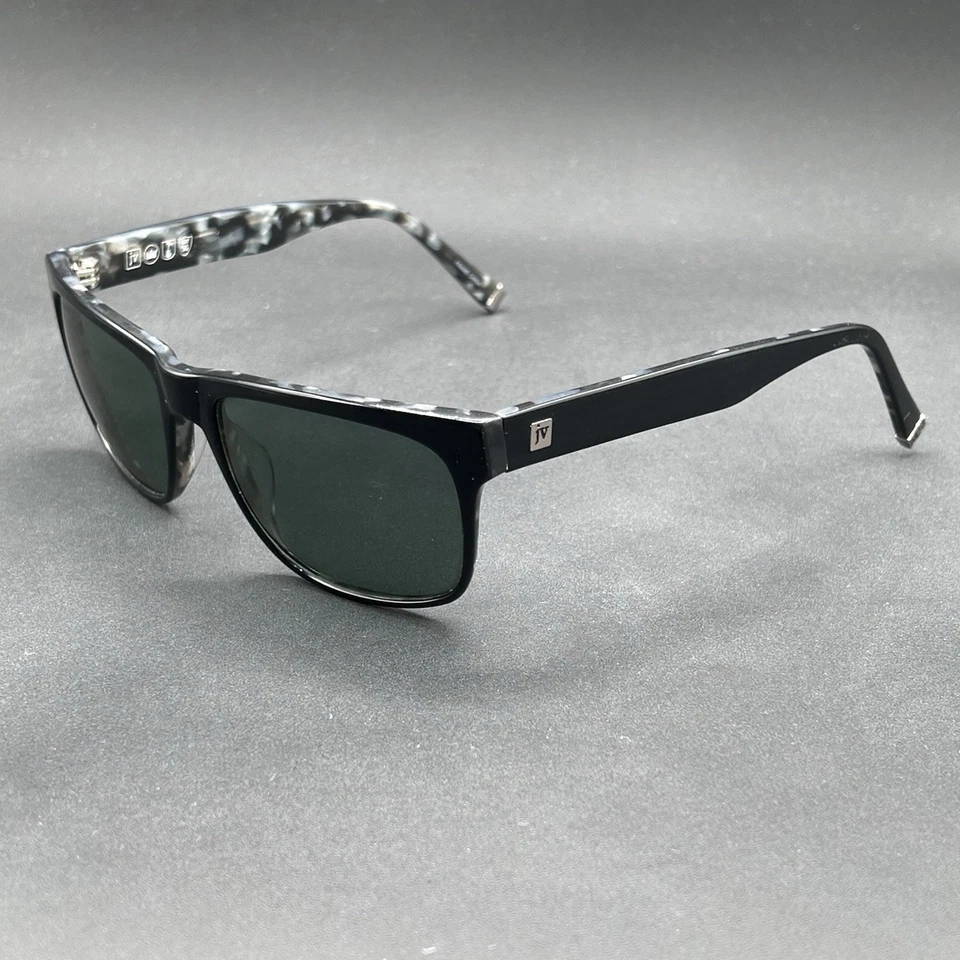 Gafas de sol John Varvatos V504UF negras tort 57-19-145 usadas Foto 2 de 4