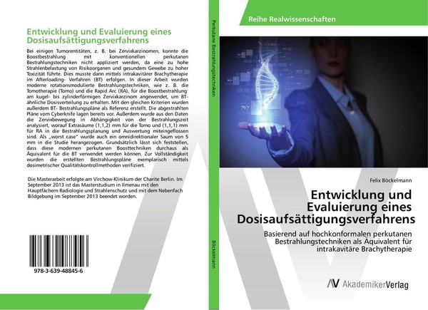 Entwicklung Und Evaluierung Eines DosisaufsäTtigungsverfahrens Felix BöCkelmann-image