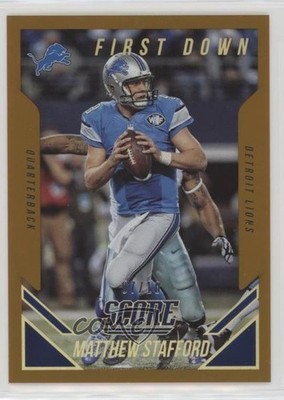 2015 Score First Down 7/10 Matthew Stafford #212 0c3